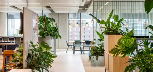 De Klerk op de Workspace Design Show: groen dat werkt