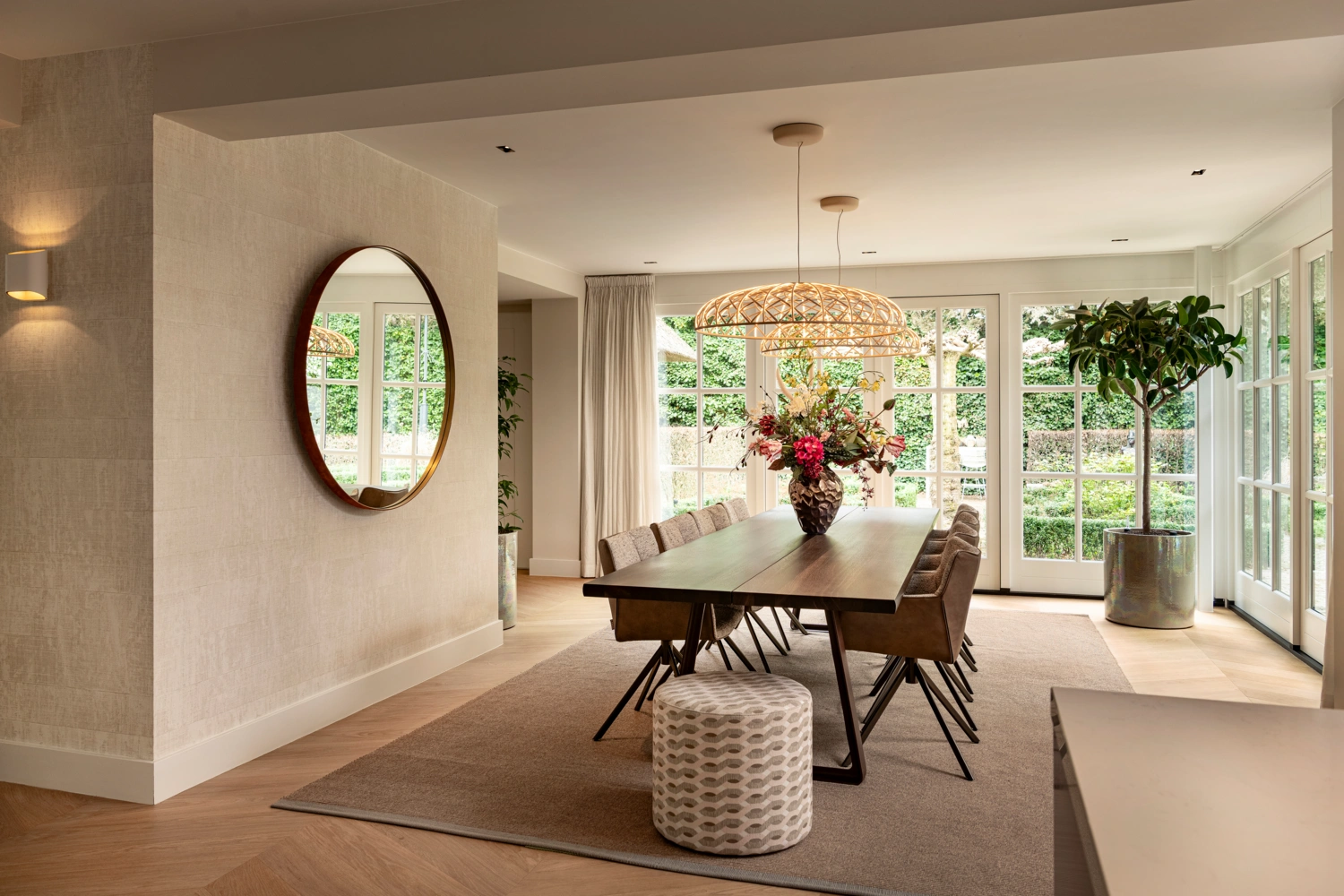 kantoor met beplanting