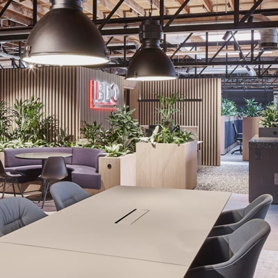 Flexplek met beplanting